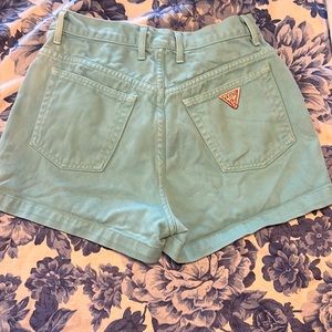 Vintage high waisted guess shorts